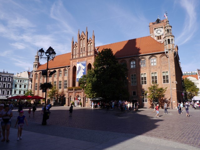 Markt in Torun, Polen