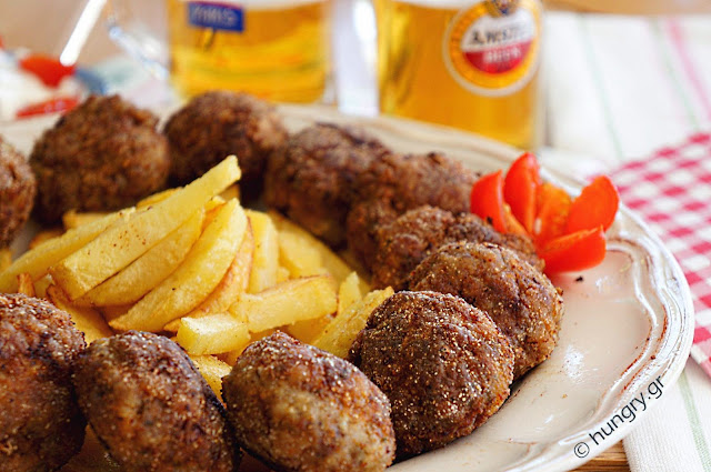 Meatballs with Ouzo