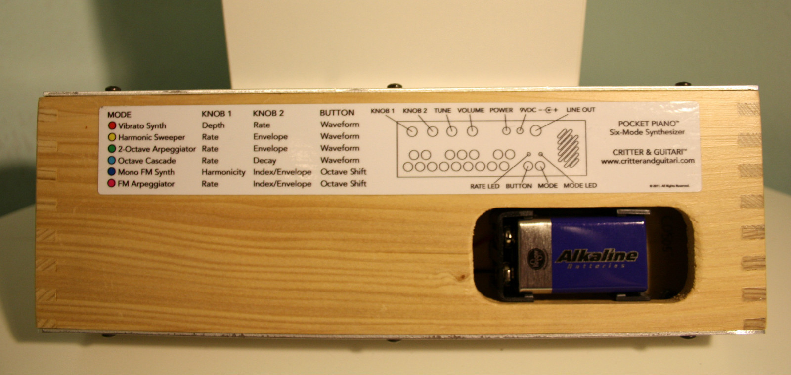 Matrixsynth Critter And Guitari Pocket Piano