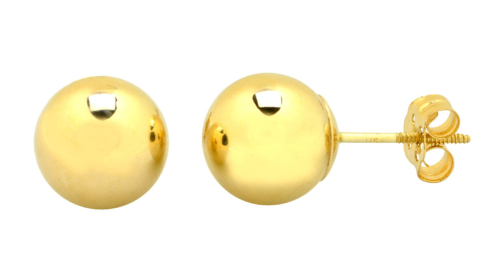 Earring Gold Ball Earring Ball Choices
