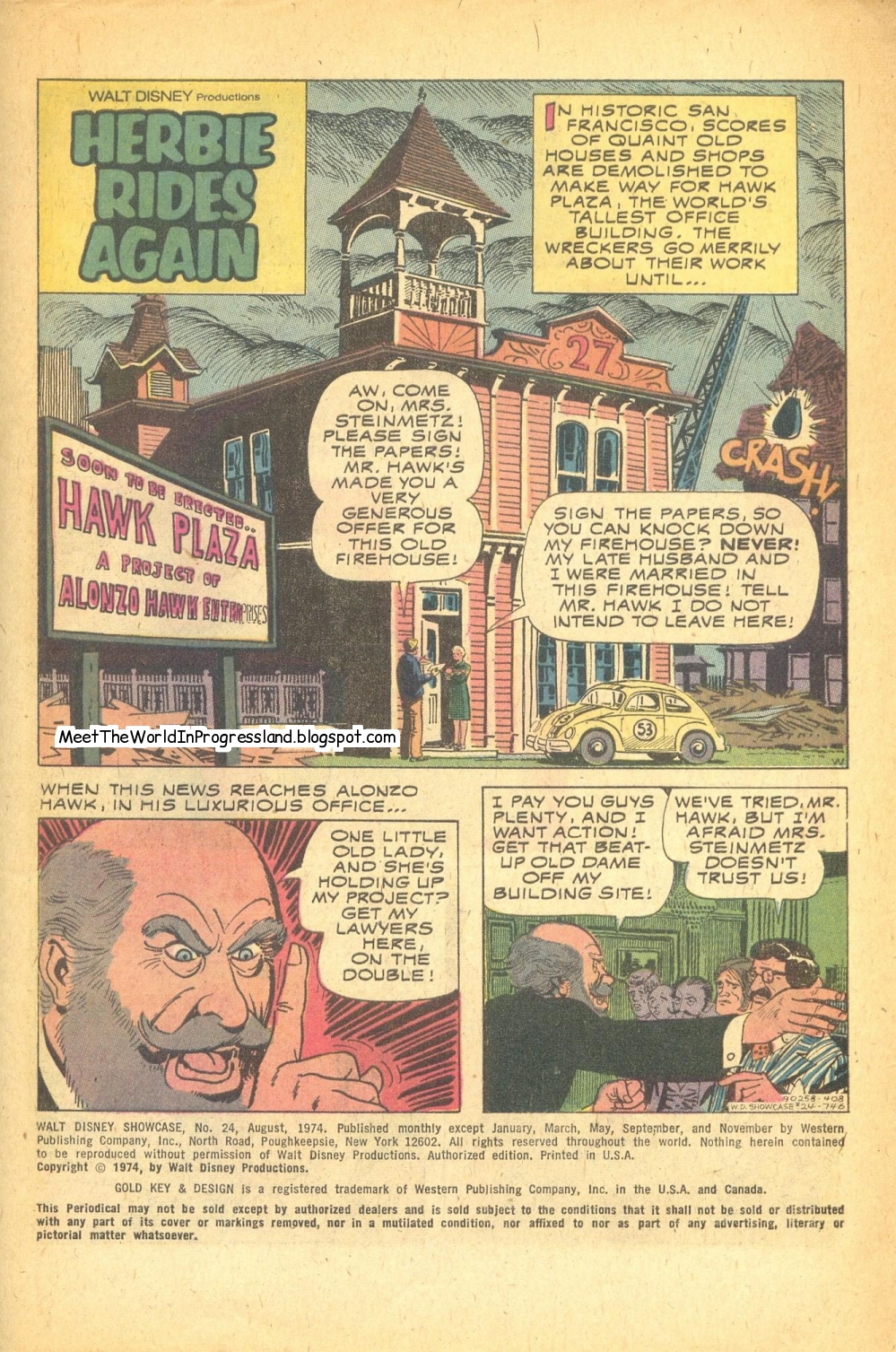 Meet The World: Herbie (The Love Bug) Rides Again - 45th Anniversary