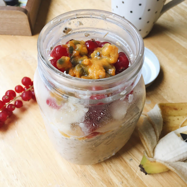 Ginger & The Kitchen Fruity Overnight Oats