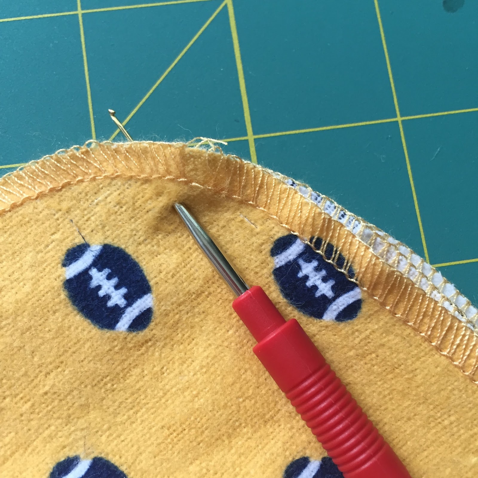 Knitting Like Crazy No Sew (No Really) Baby Receiving Blanket