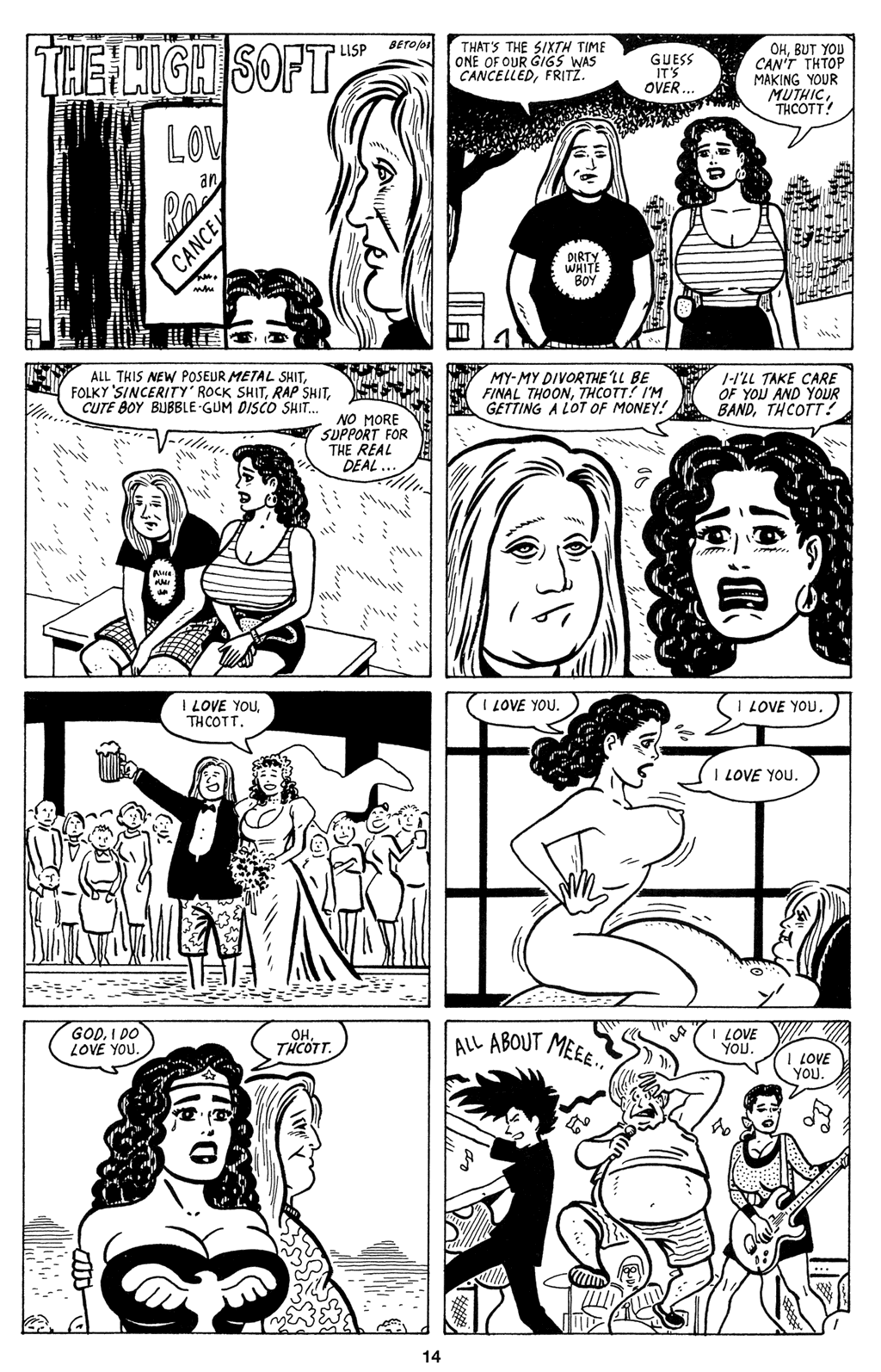 Read online Love and Rockets (2001) comic -  Issue #9 - 16