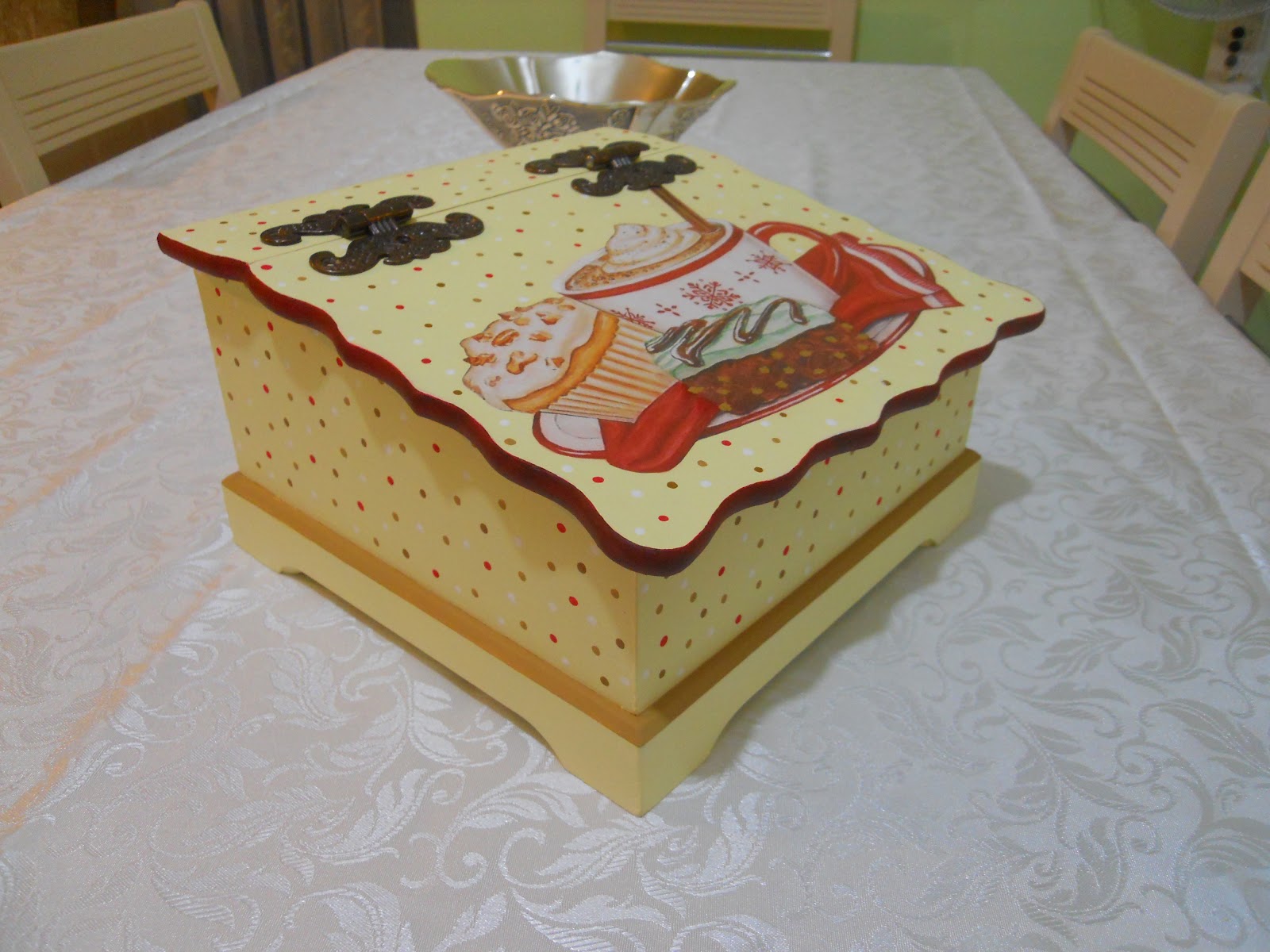 SANATSAL AHŞAP BOYAMA Çay Kahve Kutuları Sayfası