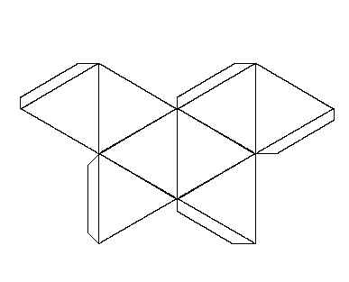 Схема ромб из бумаги схема