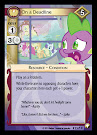 My Little Pony On a Deadline Equestrian Odysseys CCG Card