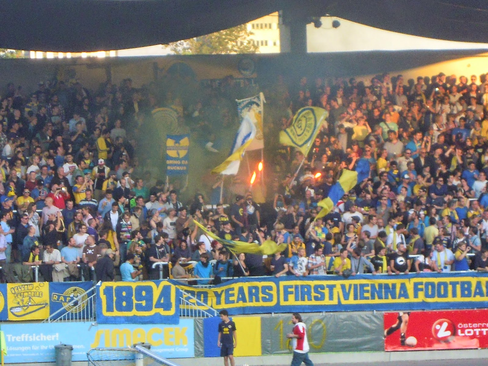 Kennergasse 3 seit 1993: First Vienna FC 1894 versus Wiener Sportklub ...