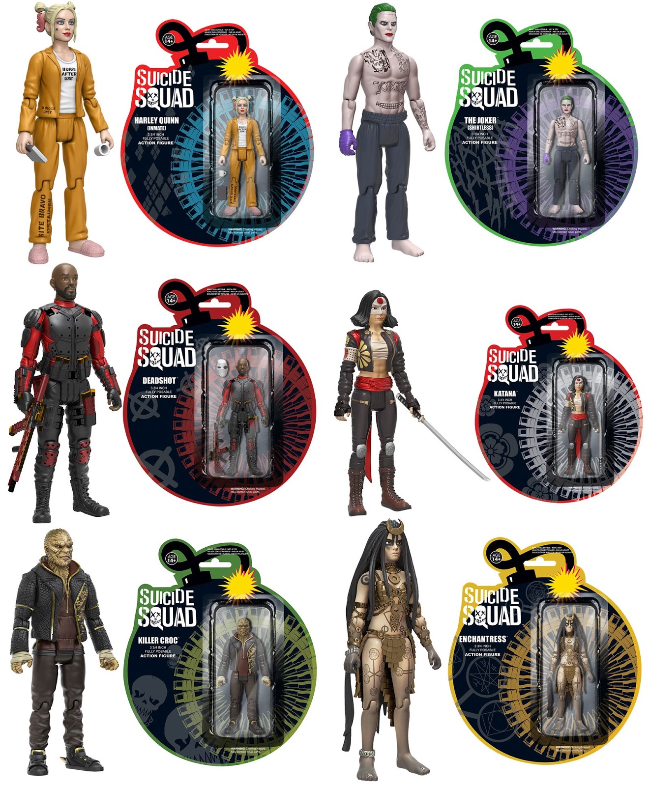 suicide squad figures