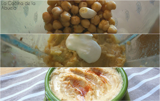 Hummus de Garbanzo - Receta Vegana.