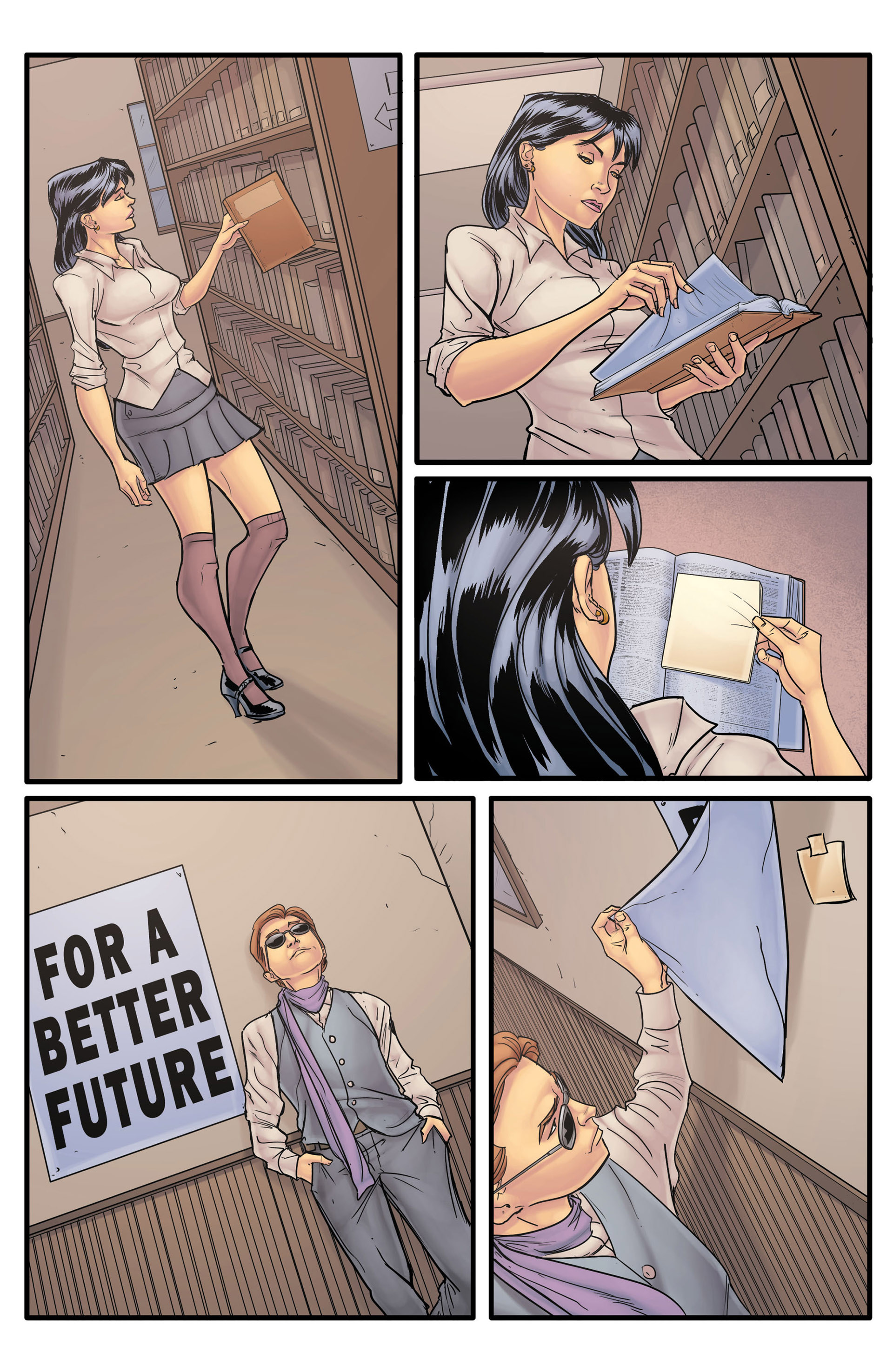 Read online Morning Glories comic -  Issue # _TPB 1 - 119