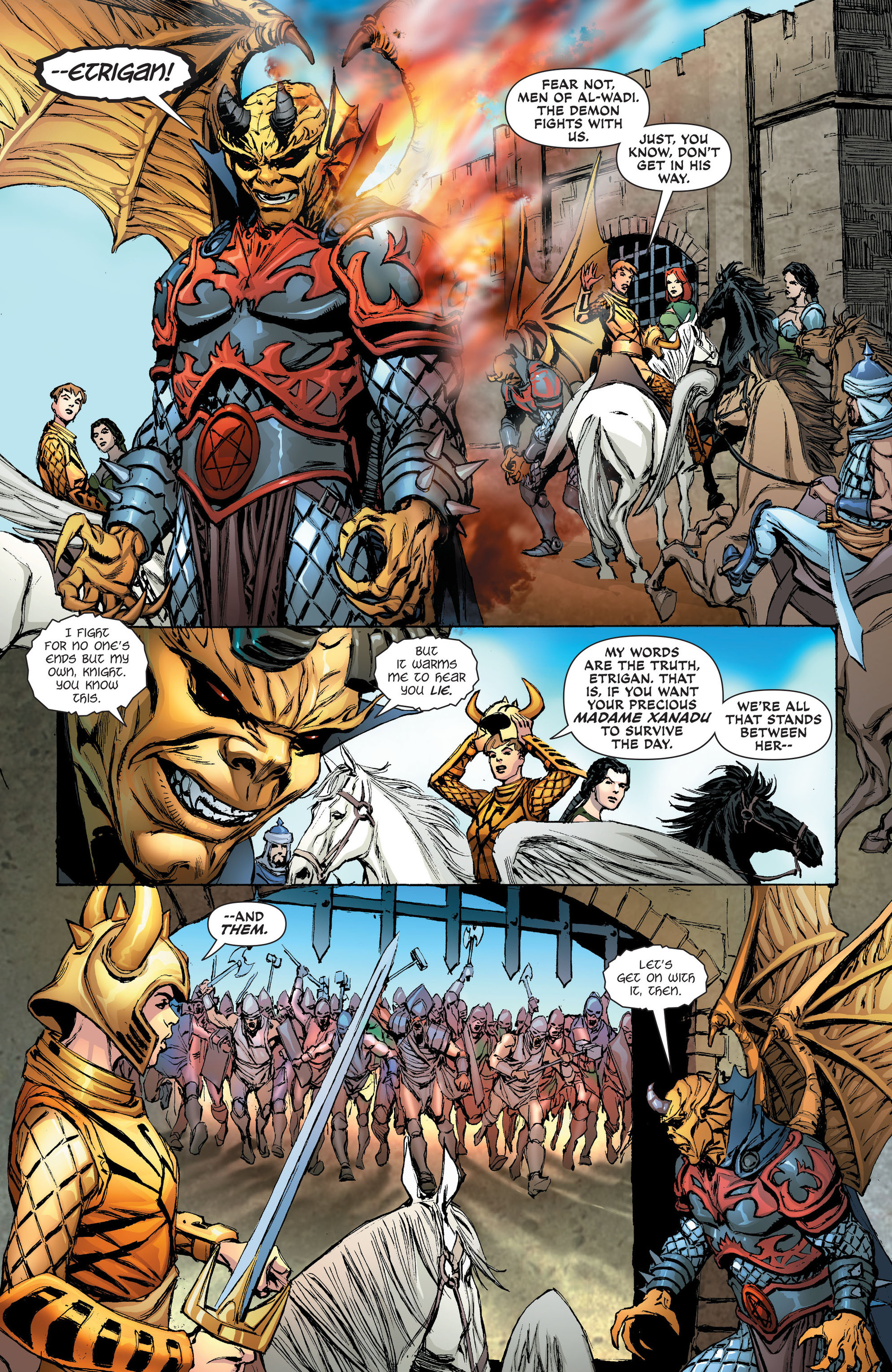 Demon Knights issue 23 - Page 7