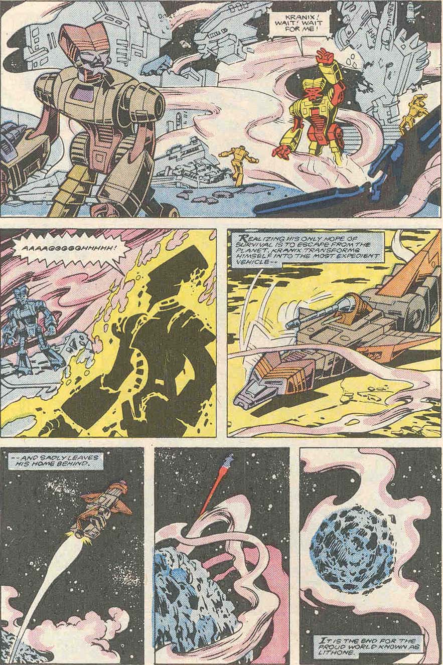 Read online The Transformers: The Movie comic -  Issue #1 - 3