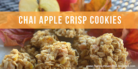 Fill the Cookie Jar with No-Baked Cookies made with fresh apples and instant chai tea mix, a perfect Fall treat.