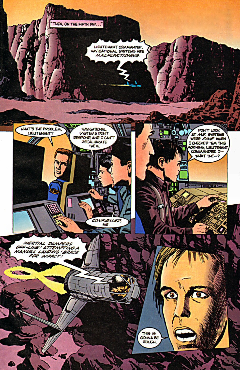 Read online Babylon 5 (1995) comic -  Issue #6 - 13