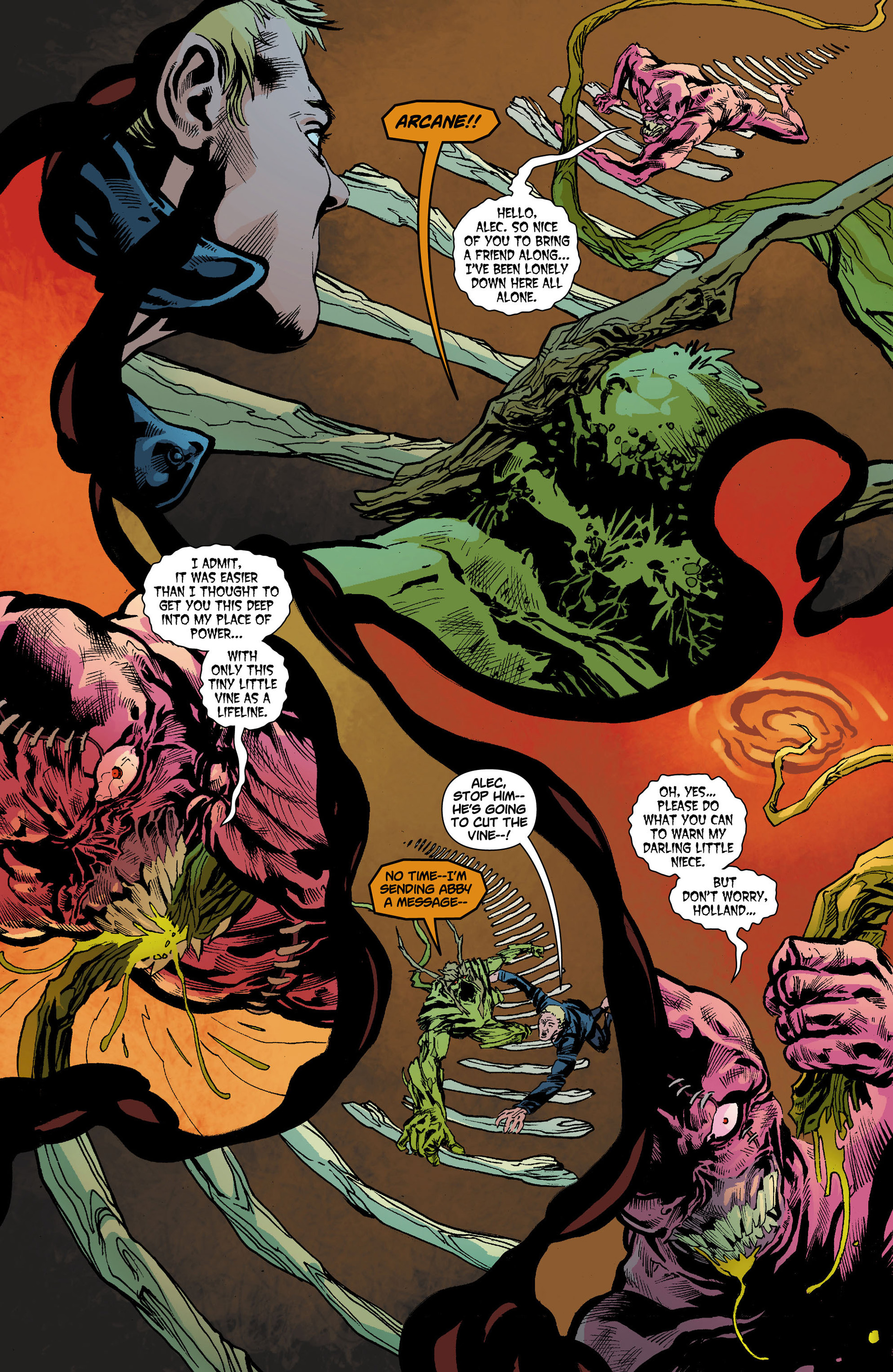 Read online Swamp Thing (2011) comic -  Issue #12 - 11