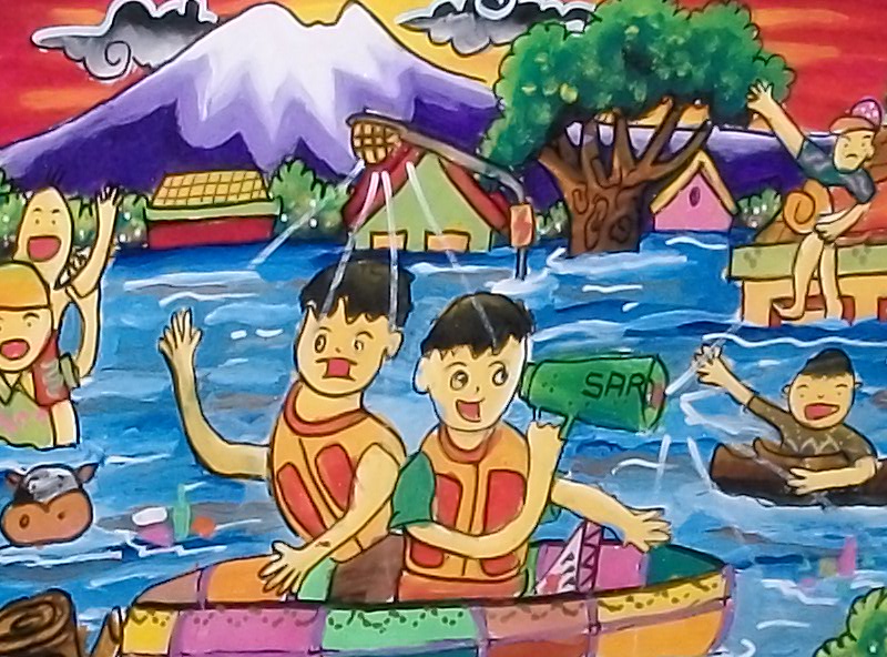 juara 1 lomba menggambar