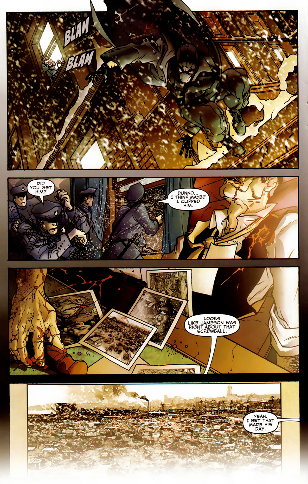 Read online Spider-Man Noir comic -  Issue #1 - 5