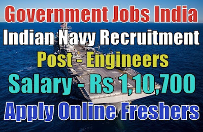 Indian Navy Recruitment 2018