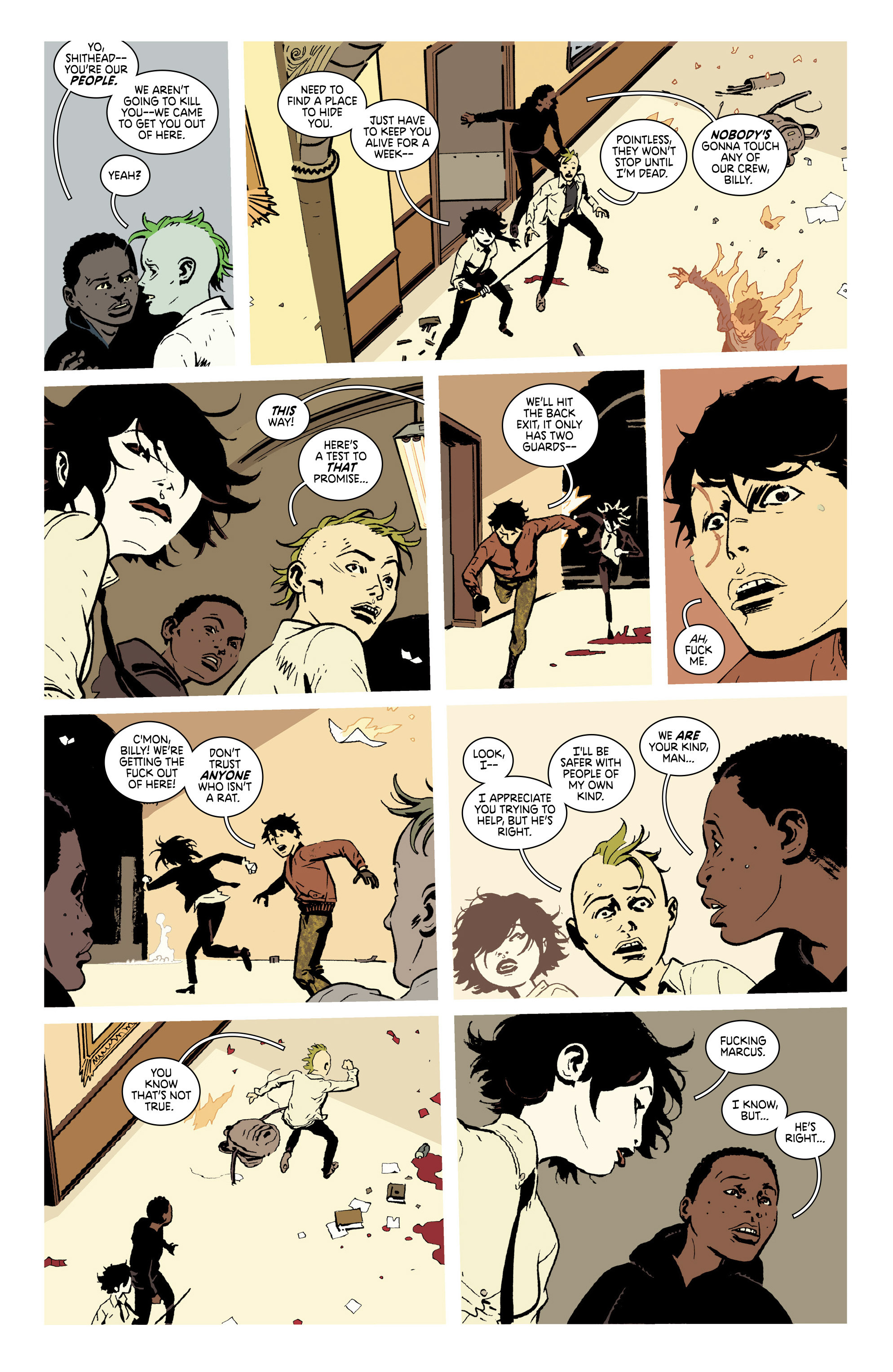 Read online Deadly Class comic -  Issue #17 - 18