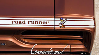 1970 Plymouth Road Runner Trunk Band Road Runner Stripe