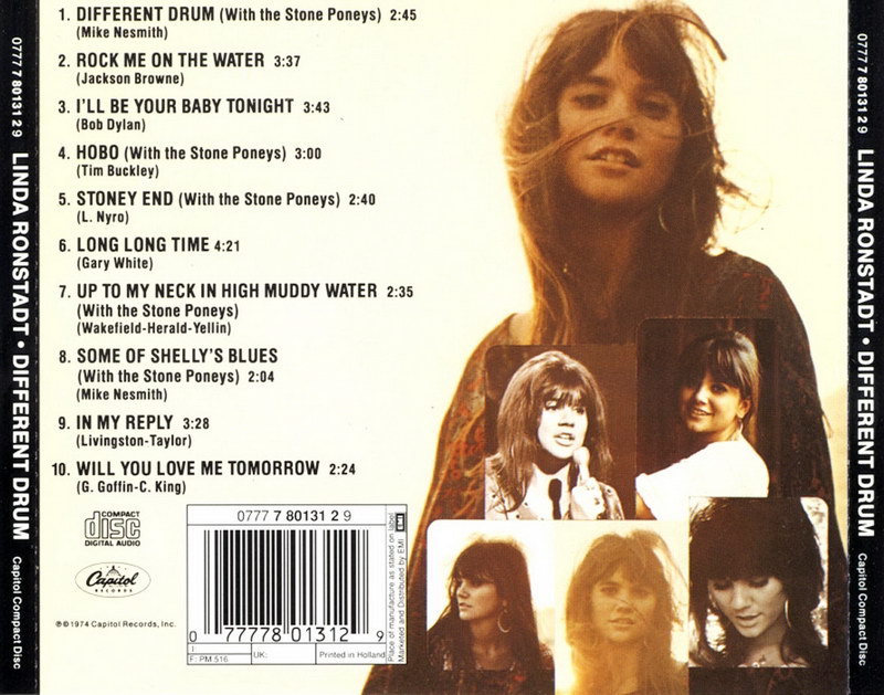 ENTRE MUSICA LINDA RONSTADT Different Drum (1974)