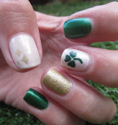 st nails patrick patricks nail designs march fun