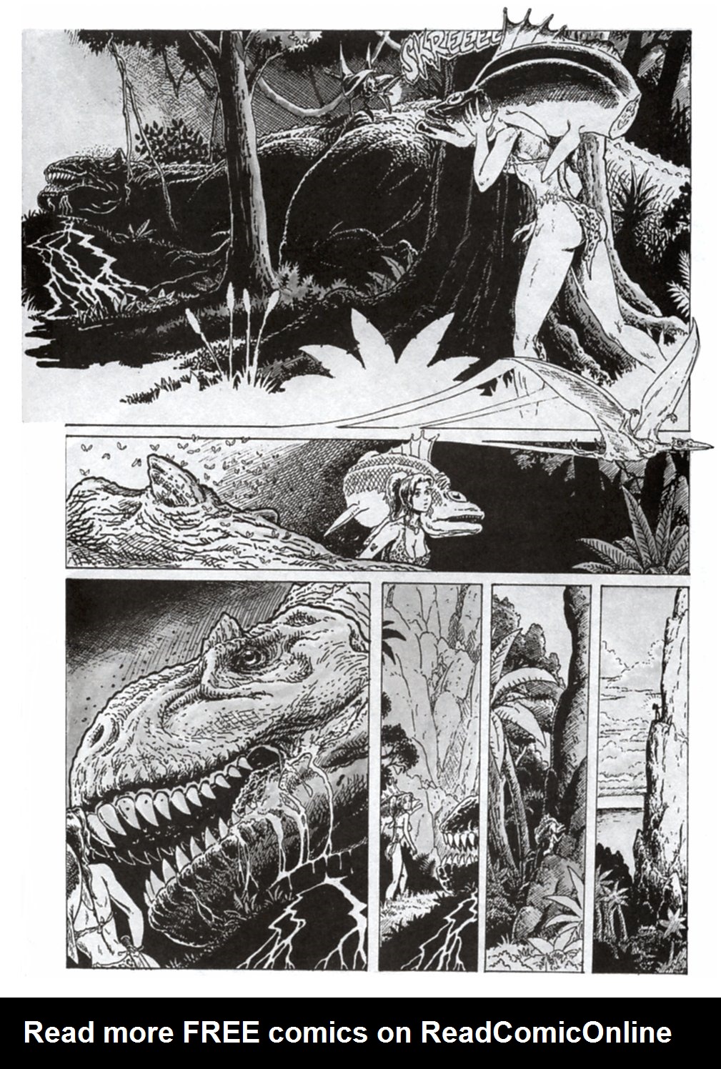 Read online Cavewoman: Jungle Tales comic -  Issue #1 - 42