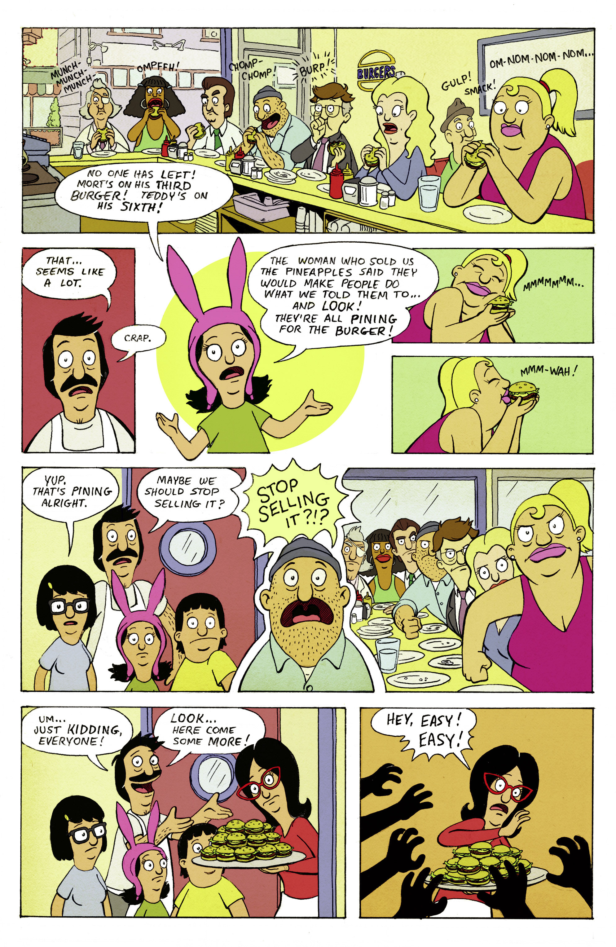 Read online Bob's Burgers (2015) comic -  Issue #4 - 16