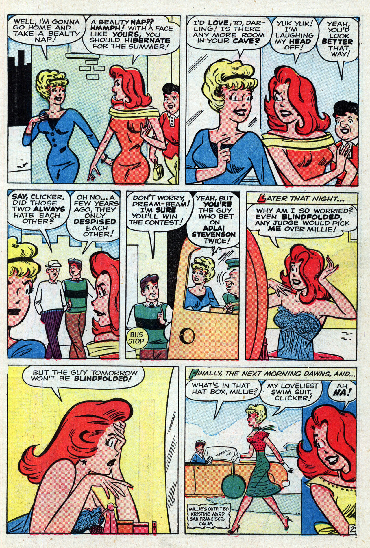Read online A Date with Millie (1959) comic -  Issue #6 - 11