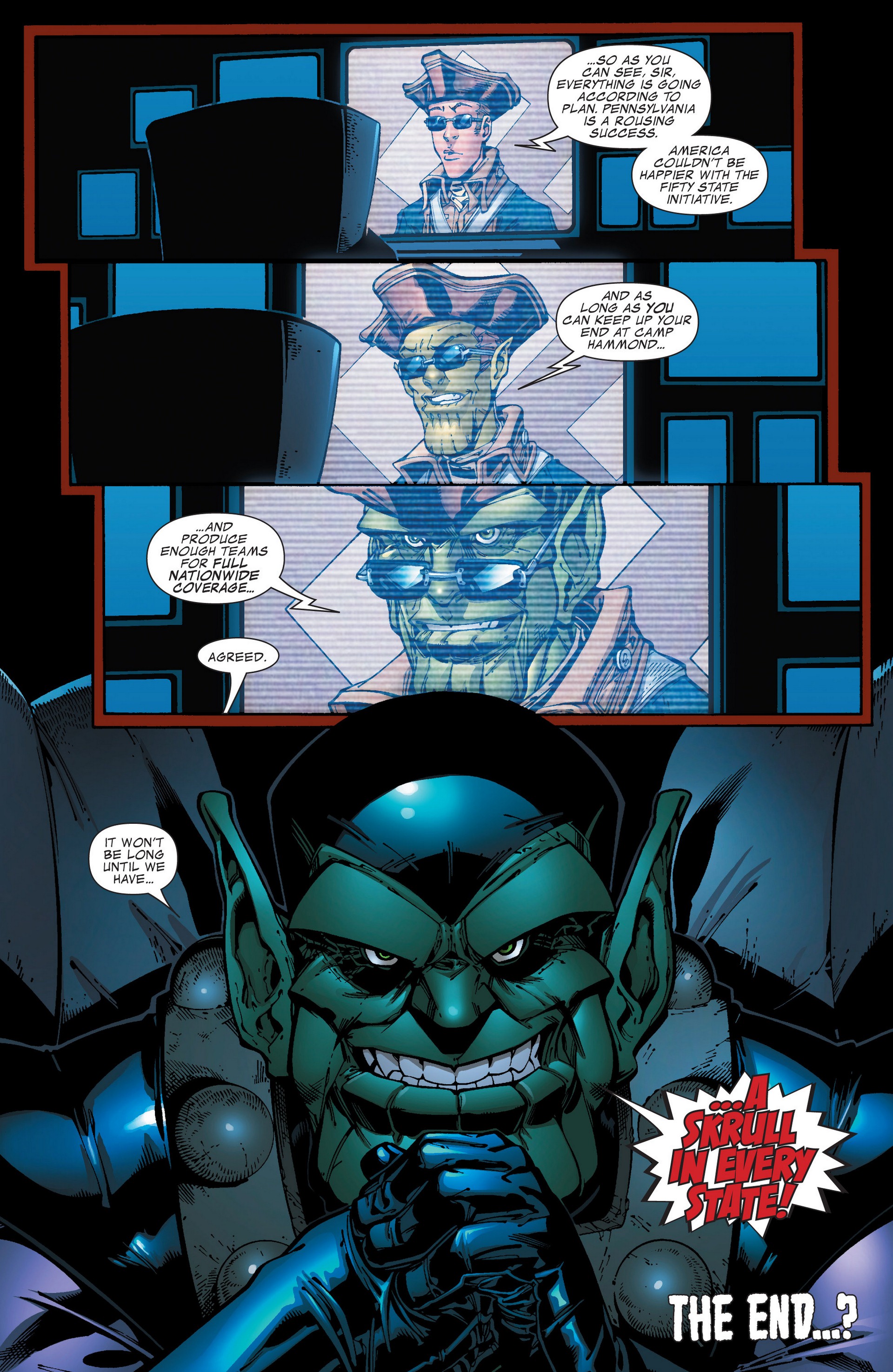 Read online Secret Invasion: The Infiltration comic -  Issue #4 - 38