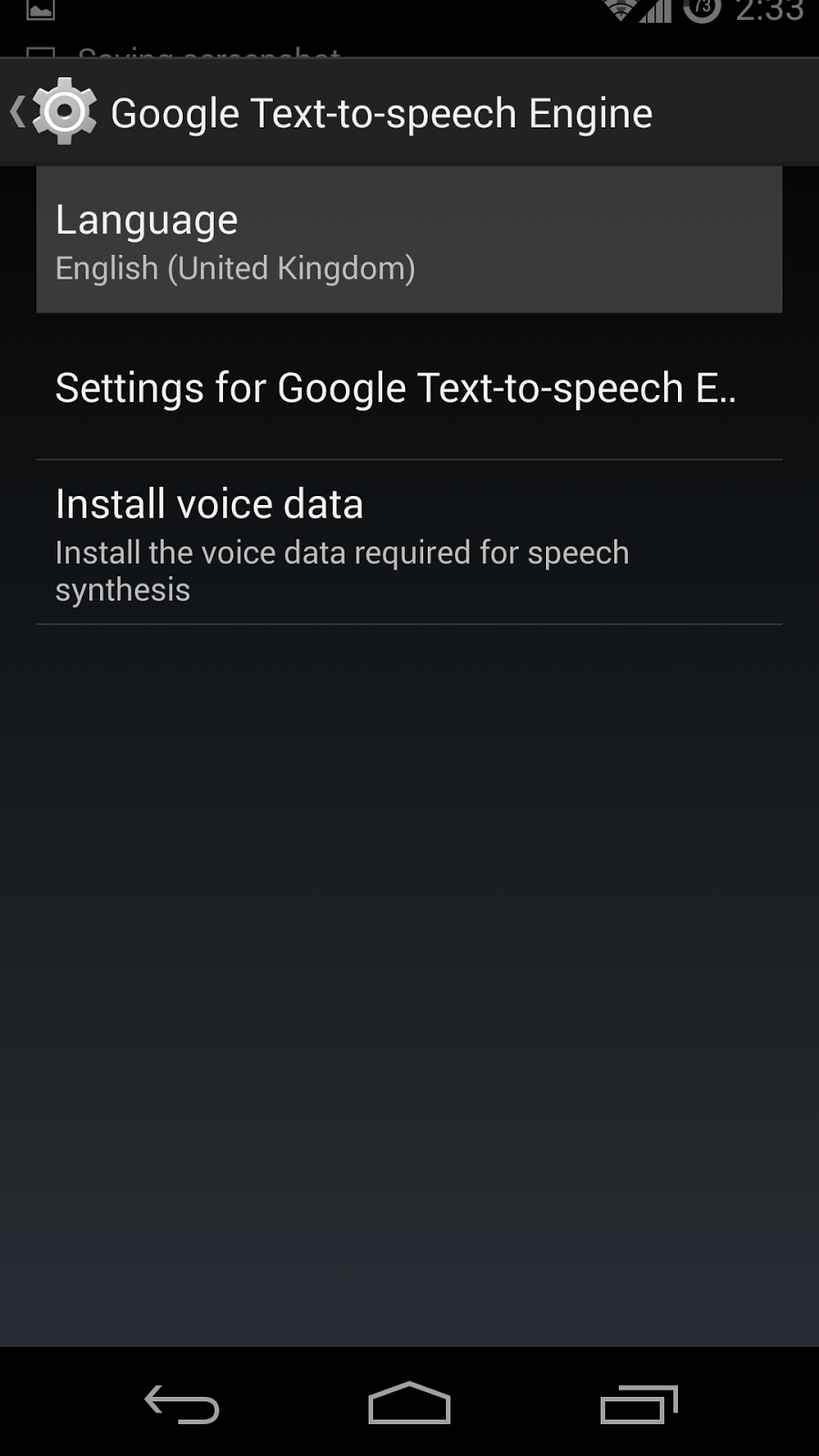 changing the voice of google books