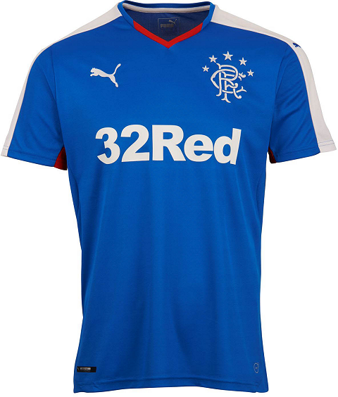 rangers football shirt