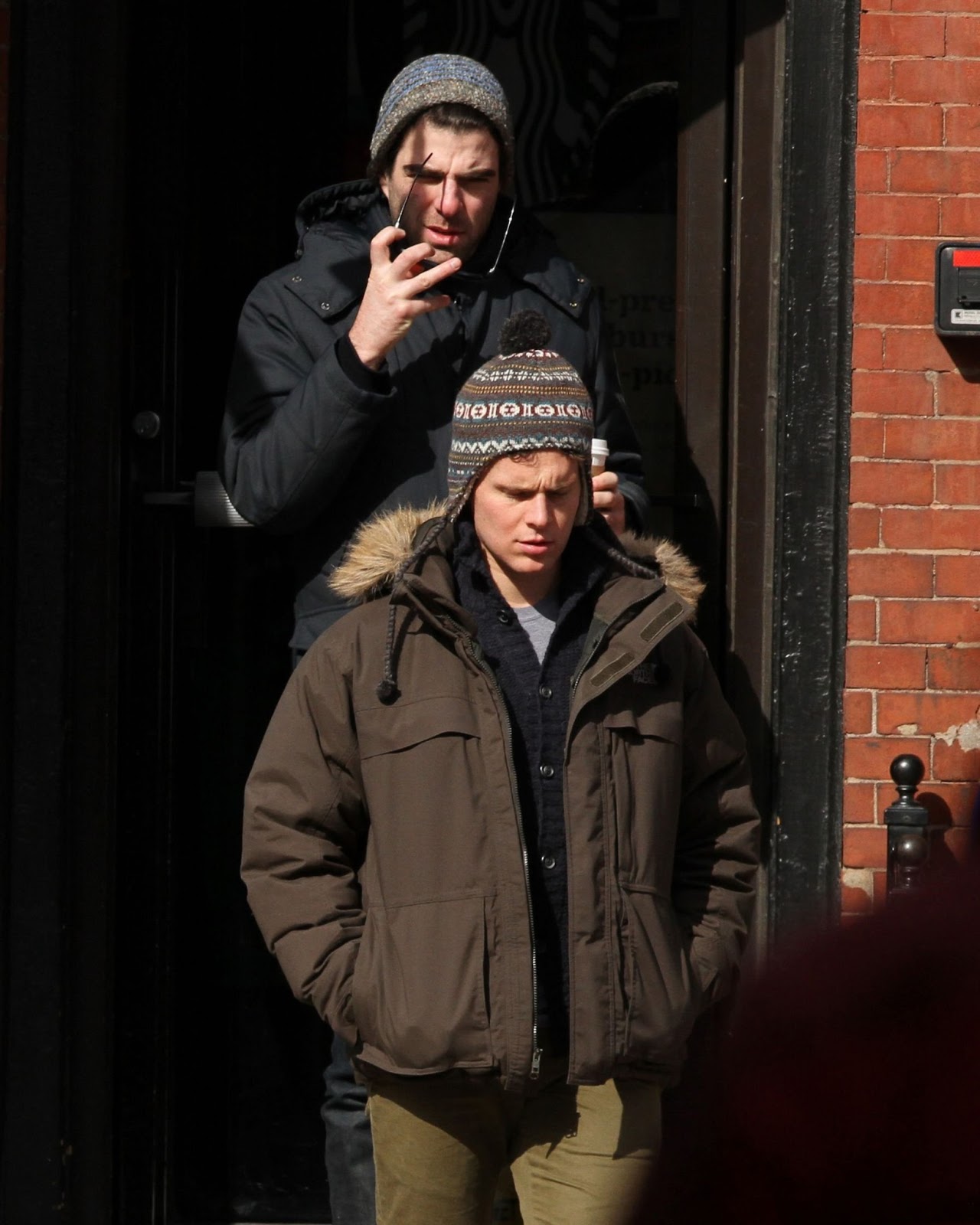 Zachary Quinto And Jonathan Groff Day Out Oh Yes I Am