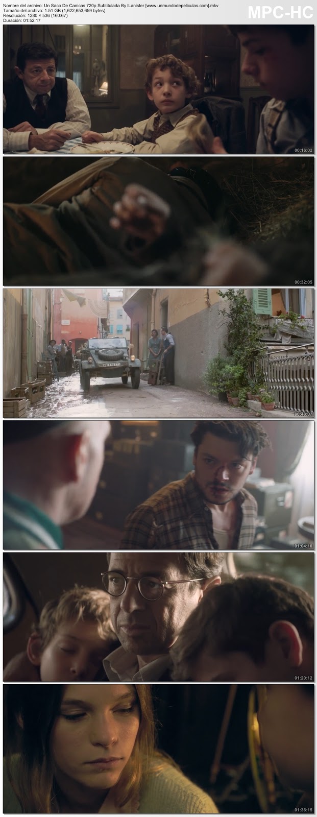 Capturas de la película.