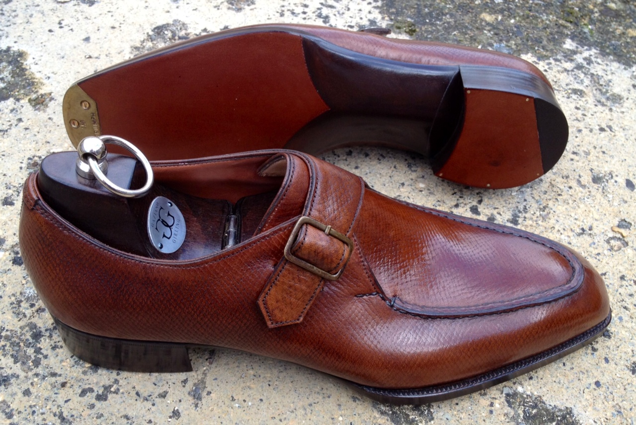 The Shoe AristoCat Gaziano and Girling Russian Reindeer single monks