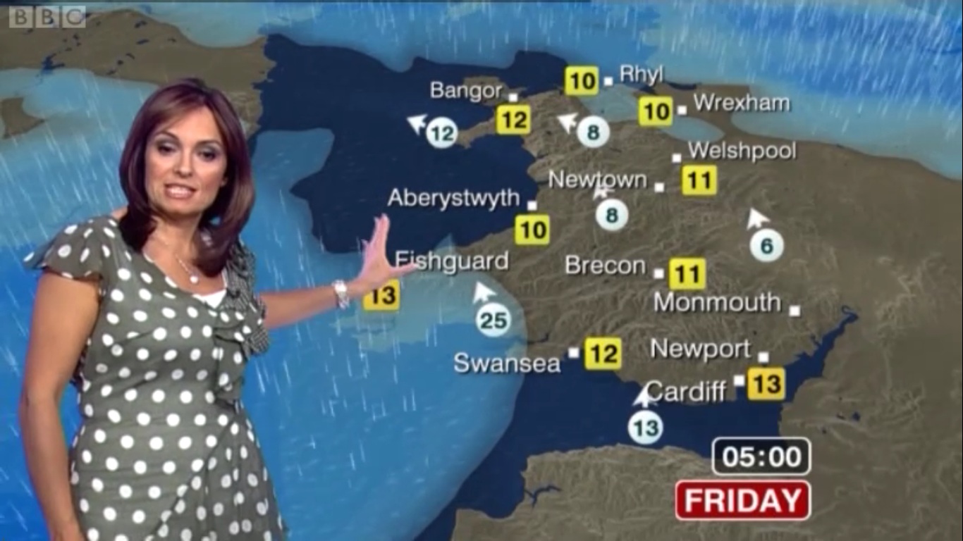 UK Regional News Caps Sue Charles BBC Wales Weather