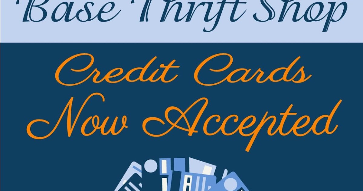 B.A. in Housewifery Design Thrift Shop & Credit Cards