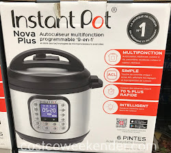 instant pot cooker pressure nova plus costco 6qt cook safely