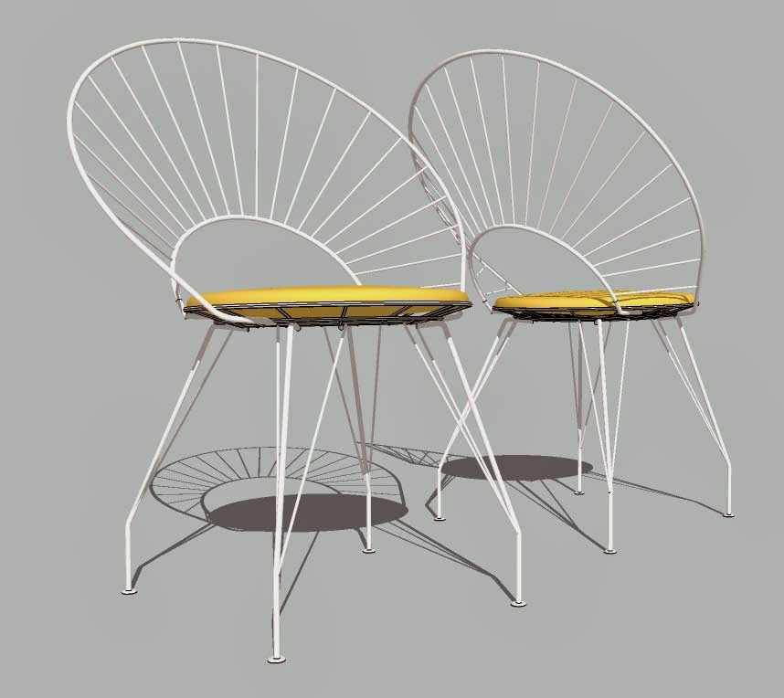 SKETCHUP TEXTURE SKETCHUP MODELS CHAIR & EASY CHAIR