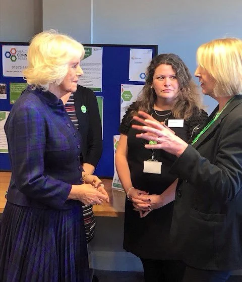 The Duchess visited Frome Medical Centre