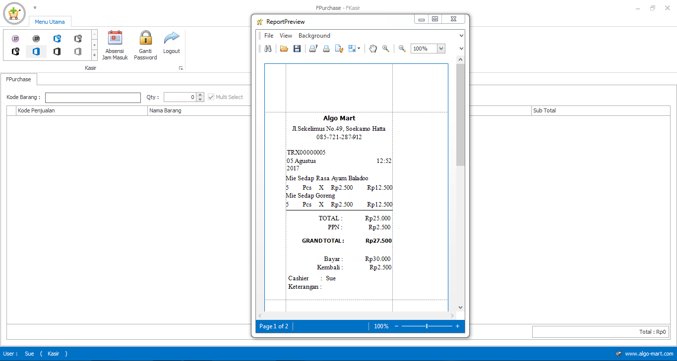 Source Code Program Point Of Sales VB NET dan MySql Sharing tentang
