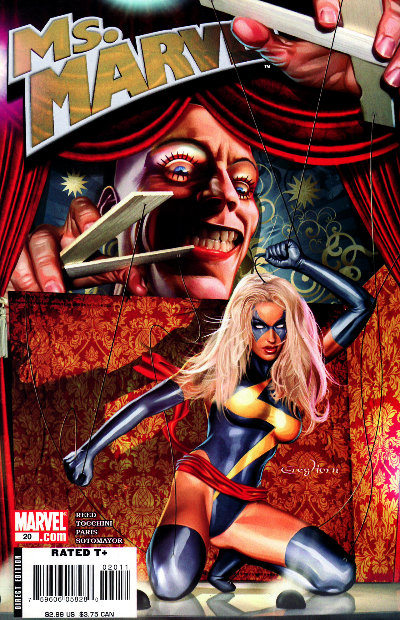 Read online Ms. Marvel (2006) comic -  Issue #20 - 1