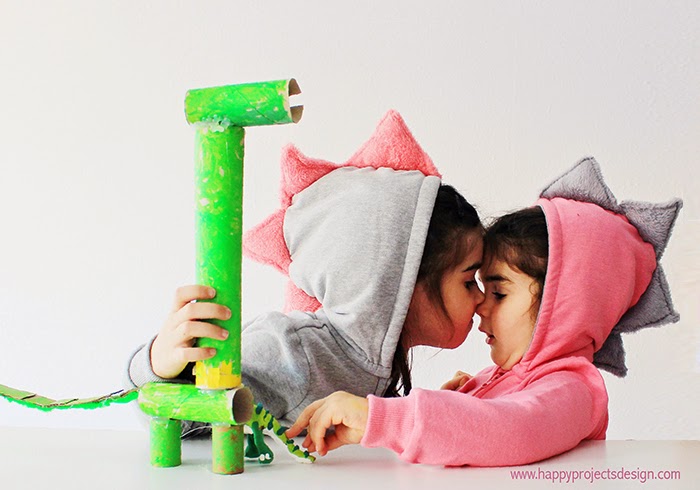 DIY Sudadera Dinosaurio