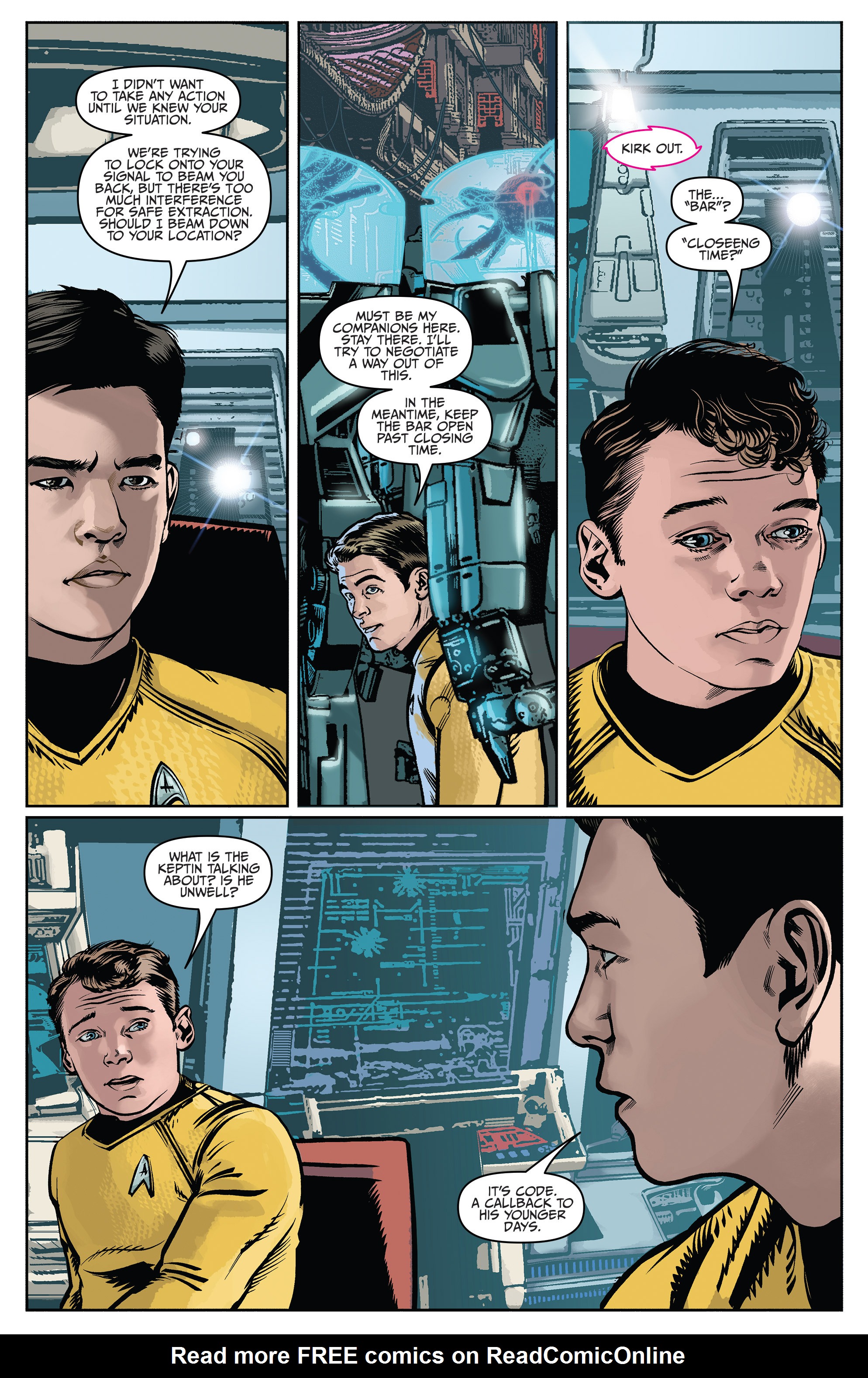 Read online Star Trek (2011) comic -  Issue #45 - 6
