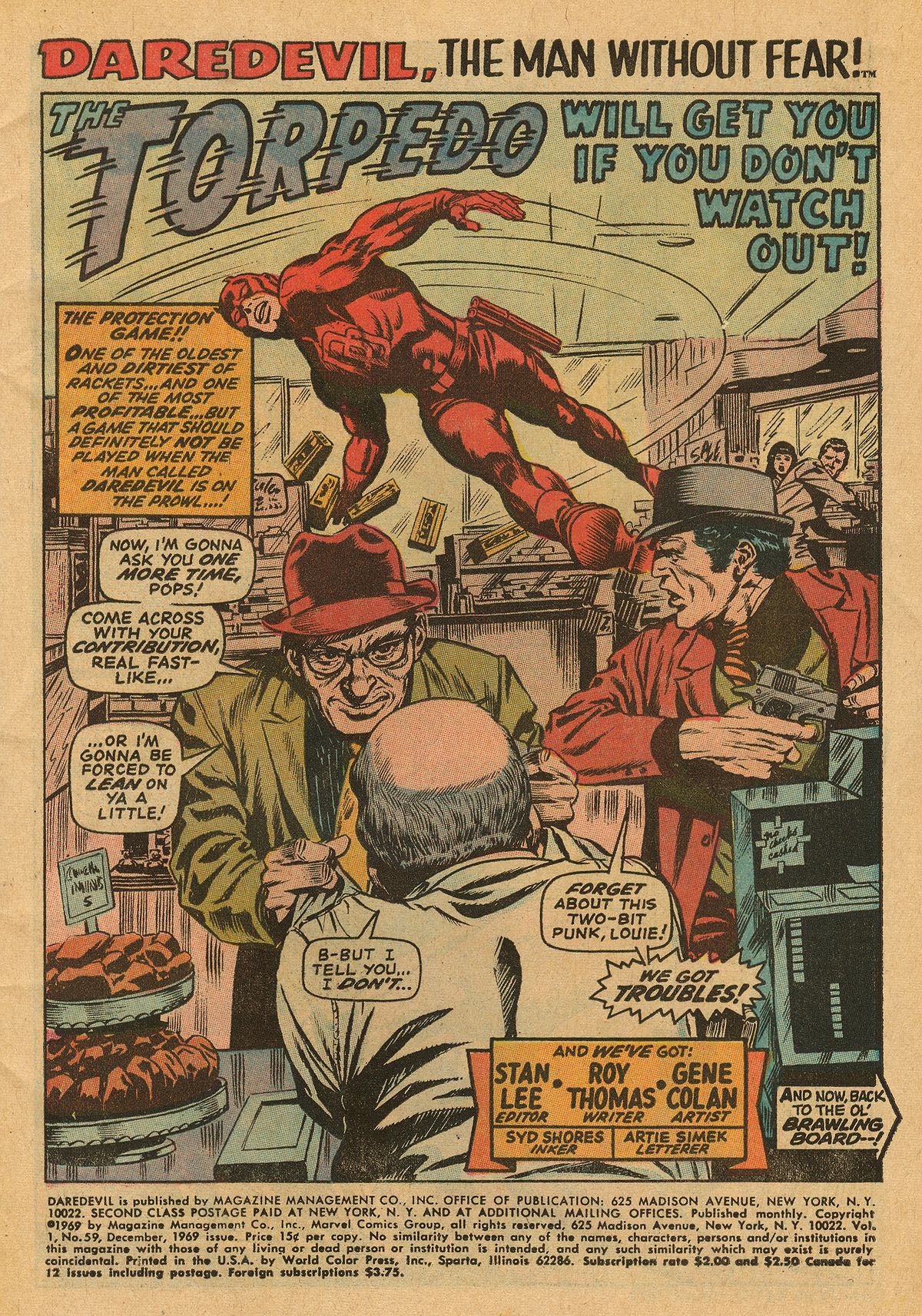 Read online Daredevil (1964) comic -  Issue #59 - 3