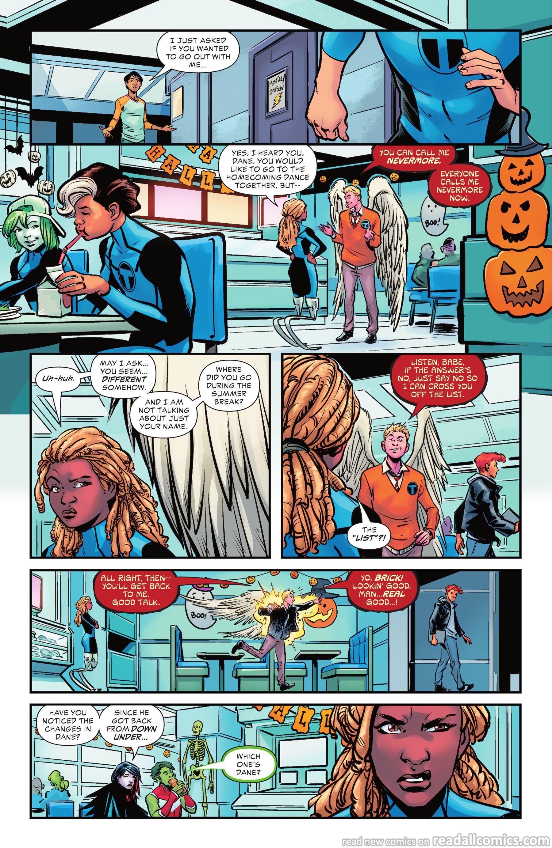 Teen Titans Academy #1 chapter 8 page 7