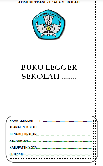 Contoh Format Buku Legger Peserta Didik Mari Saling Berbagi