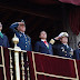 En calidad de presidente del Congreso, Ramírez Marín asiste a la ceremonia del Grito de Independencia y al Desfile Militar