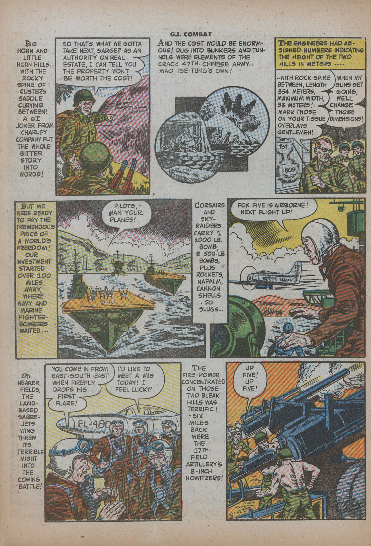 Read online G.I. Combat (1952) comic -  Issue #10 - 5